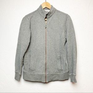 Guide series grey zip up sweatshirt M